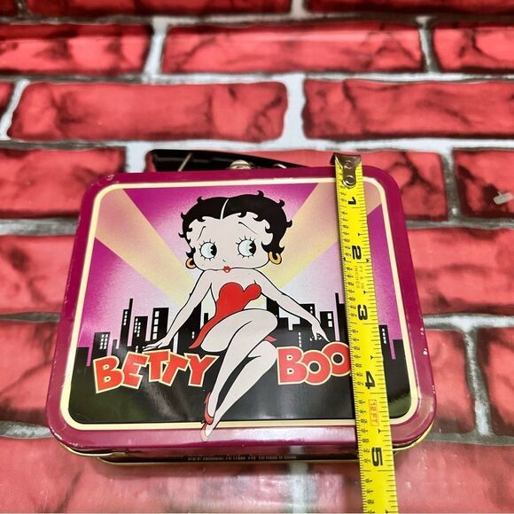 Betty Boop vintage 1997 Mini lunch tin box - Picture 2 of 8